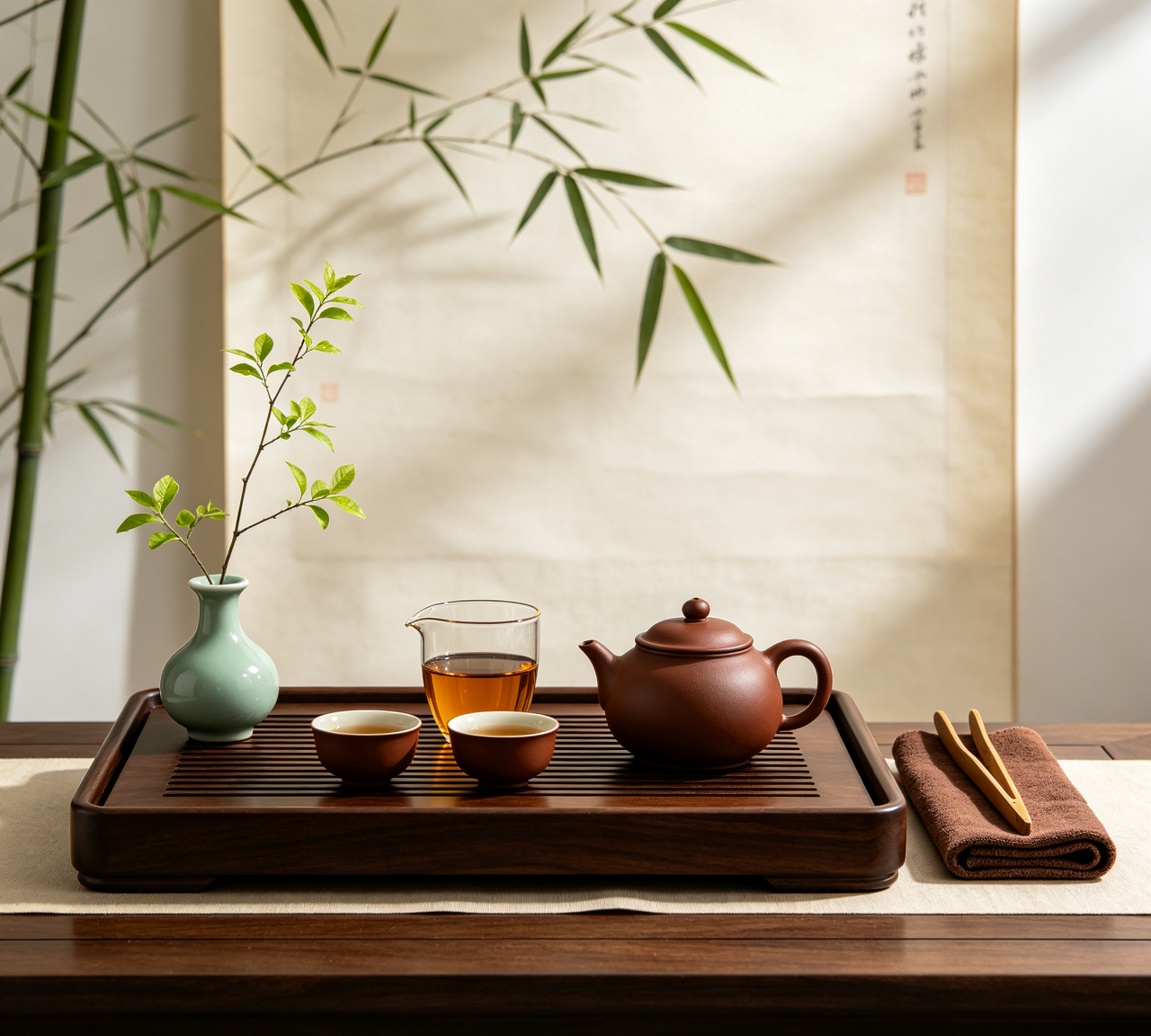一整套茶席